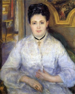 Porträt von madame Chocquet Pierre Auguste Renoir Ölgemälde